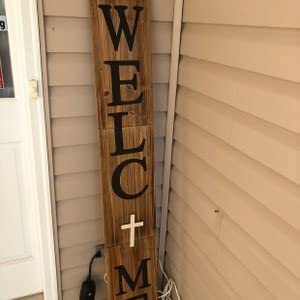 Unfinished Wood Cross Shape - Easter - Christian - Craft - up to 24" DIY 8" / 1/2" 24 Hour Crafts