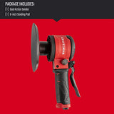 Craftsman CMXPTSG1014NB 6-inch Dual Action Air Disc Sander, Red Craftsman