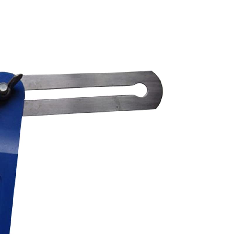 T-Bevel Mini Sliding Bevel with Stainless Steel Blade and Plastic Handle, Inches/Metric Marks, Accurately Measure Angles Blue BE-TOOL