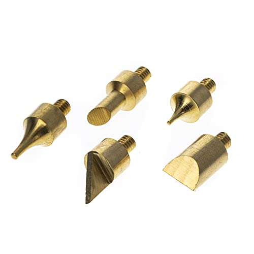 28pc Wood Burning Wood Working and Assorted Soldering Tips Stencil Set Crafting Universal Tool