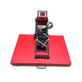 Upgraded 16''x24" Clam Shell Auto Open T-Shirt Heat Press Machine US Bottom Drawer World-Paper