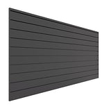 Proslat 88105 Heavy Duty PVC Slatwall Garage Organizer, 8-Feet by 4-Feet Section, 10 Panels, Charcoal (Dark Grey) PROSLAT