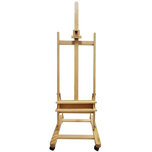 Mont Marte Painting Easel Large Easel for Painting, Studio Easel w/castors  Beech Wood