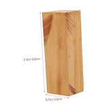 Ciieeo 5pcs Carved Wood Unfinished Wood Whittling Blocks Hobby Kits for Adults Wood Carving Whittling Whittling kit Blank Scrapbook Wooden Stamps for Ciieeo