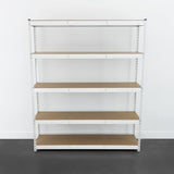 MonsterRax Modular Garage Shelving - 5 Tier Storage Shelves, Tall Metal Rack Shelves for Storage, Heavy Duty Steel Shelf Organizer for Garage, Or MonsterRAX Storage Solutions