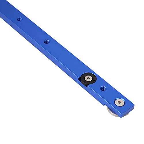 KETIPED Aluminium Alloy Miter Bar Clamping Tool Slider Table Saw Gauge Rod T-Slot Track Bar Rail for Router Tables and Woodworking,300mm-Blue