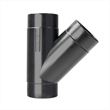 POWERTEC 70179 2-1/2-Inch Y-Fitting Dust Collection Hose Connector POWERTEC