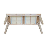International Concepts Java Sofa Table with 2 Drawers, Unfinished IC International Concepts