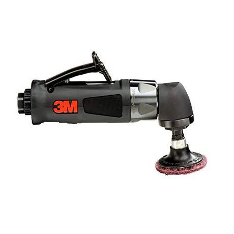 Cubitron II Disc Sander - Pneumatic Sander For Metal, Wood and Composites - Dual Mount - Air Powered Sander - Grinding, Finishing, Sanding - 1/2 Cubitron II