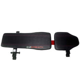 CAP Barbell Deluxe Utility Weight Bench, Red (FM-CS804DX-RD) CAP Barbell