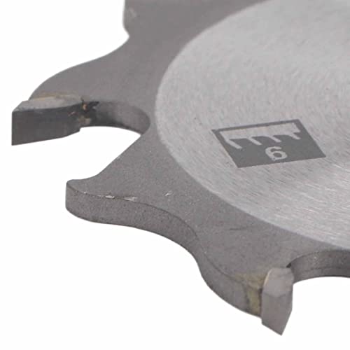 Kadimendium 4inch 6 Tooth 22mm Bore Carbide Biscuit Jointer Blade Cutter Replacement Plate Joiner Blade Carbide Plate Joiner Blade Biscuit Joiner Kadimendium