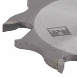 Kadimendium 4inch 6 Tooth 22mm Bore Carbide Biscuit Jointer Blade Cutter Replacement Plate Joiner Blade Carbide Plate Joiner Blade Biscuit Joiner Kadimendium