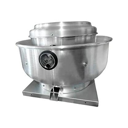 FICBXRA Restaurant Hood Grease Rated Exhaust Fan- Truck Exhaust Fan High-Exhaust Fan Speed Direct Drive Centrifugal Upblast Exhaust Fan 0.5HP 110 - WoodArtSupply