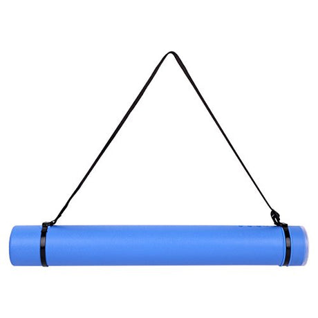 TRANSON Poster Tube Storage Extendable for Posters, Blueprints, Map and Scrolls Color Blue TRANSON