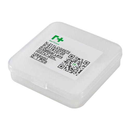 Cloudray Raytools Original Protective Windows Laser Optical Protection Lens 27.9 * 4.1 0-4kW Fiber Laser Cutting Head Accessories （1PCS 27.9x4.1） Cloudray