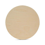 Wood Circles 14 inch, 1/4 Inch Thick, Birch Plywood Discs, Pack of 2 Unfinished Wood Circles for Crafts, Wood Rounds by Woodpeckers Woodpeckers