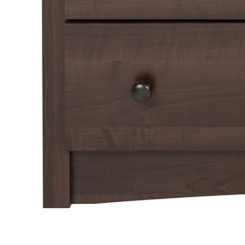 Prepac Fremont 8 Drawer Double Dresser for Bedroom, 15.75" D x 59" W x 36.25" H, Espresso - WoodArtSupply