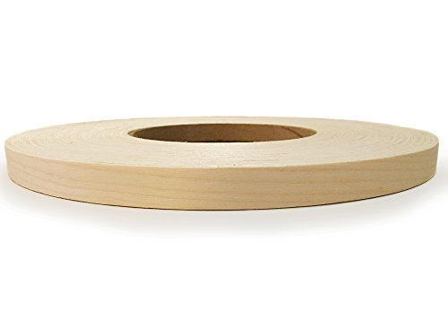 Edge Supply Birch 1-3/4" X 250' Roll of Plywood Edge Banding, Preglued Real Wood Veneer Edging, Flexible Veneer Edging, Easy Application Iron on Edge Edge Supply