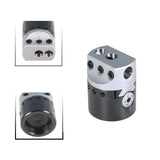 MT3-Metric12 Boring Head 2 Inch High Carbon Steel with 3Pcs Hex Keys for Boring and CNC Milling Machines findmall