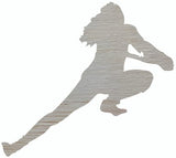 Volleyball Player Hitting Ball Wood 1" Shape, Unfinished Sports Craft NEXTCraft