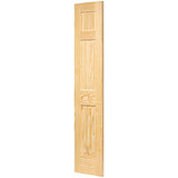 6-Panel Solid Pine Interior Door Slab (18x80) Kimberly Bay