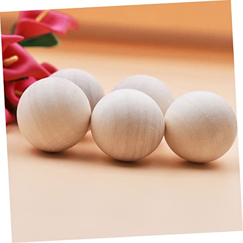 Lurrose 20 Pcs Unfinished Wood Spacer Beads Buddhist Beads Jewelry Making Round Spacer Wood Barrel Beads African Beads Jewelry Making Beads Lurrose