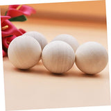 Lurrose 20 Pcs Unfinished Wood Spacer Beads Buddhist Beads Jewelry Making Round Spacer Wood Barrel Beads African Beads Jewelry Making Beads Lurrose