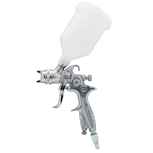 Campbell Hausfeld General Purpose HVLP Gravity Feed Paint Spray Gun with 600mL Canister (DH580000AV) Campbell Hausfeld