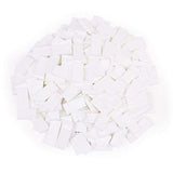 Bulk Dominoes Plastic Bulk 100pcs – Building and Stacking and Chain Reaction Toppling STEAM Toy Blocks for Kids (White) Bulk Dominoes