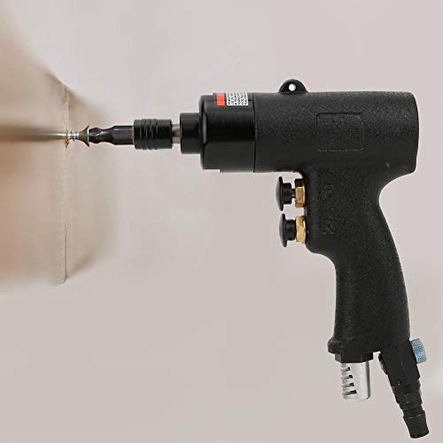 Pneumatic Air Powered Screwdriver,8H Impact Air Torgue Screwdriver,Industrial Grade Gun Type Air Tools,with Safety Switch Jectse