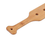 BATTIFE 14 inch Bamboo Paddle Lightweight Durable Smooth Paddle with Airflow Holes Unfinished Wooden Paddle BATTIFE