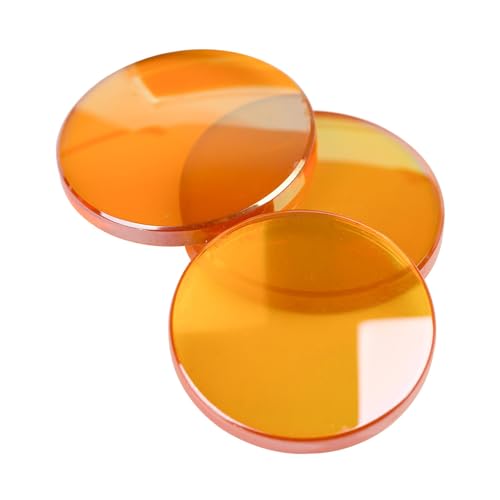 Cloudray CO2 Laser Lens 18mm Laser Mirror CO2 Laser Focal Lens CO2 Focus Lens,PVD ZnSe for CO2 Laser Engraving Cutting Machine,Laser Cutter Cloudray