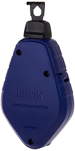 Strait-Line 1932876 IRWIN Speedline Pro Chalk Reel, 100' IRWIN