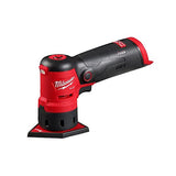 Milwaukee 2531-20 12V Brushless Cordless Orbital Detail Sander (Tool Only) Red and Black Milwaukee