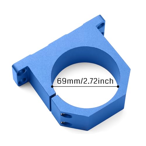 Genmitsu 69mm Diameter Aluminum Spindle Holder Mount for Genmitsu PROVerXL 4030 V2 CNC Router Machine Genmitsu