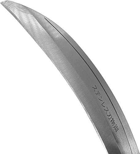 KAKURI Grass Sickle Garden Tool, Japanese Style Kama Weeding Sickle, 7.5" Stainless Steel Blade KAKURI