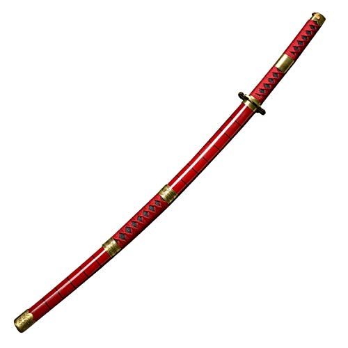 Sword fort Handmade Katana Cosplay Anime Swords, Roronoa Zoro Sword, Kitetsu - WoodArtSupply