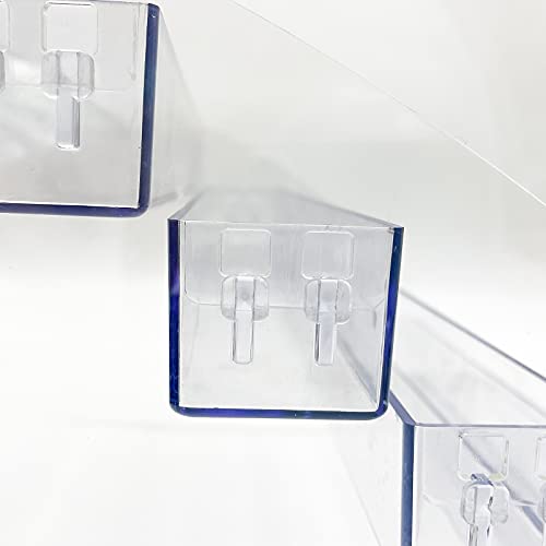 MineSign Nail Polish Holder Organizer Clear Acrylic Nail Polish Tray Fingernail Polish Display case 3 layers Essential Oils Holder Makeup Organizer MineSign