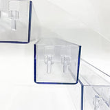 MineSign Nail Polish Holder Organizer Clear Acrylic Nail Polish Tray Fingernail Polish Display case 3 layers Essential Oils Holder Makeup Organizer MineSign