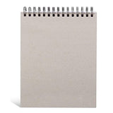 KINGART 8” x 10” Wire Bound Drawing Paper Pads, 70 lbs., Set of 2, (641-2) White KINGART