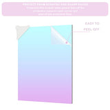 4 Pack Colored Acrylic Sheets Iridescent Plexiglass Sheets Almost 1/8 Translucent Plastic Sheet for Crafts,Signs,Pantings DIY Display SANIQUE