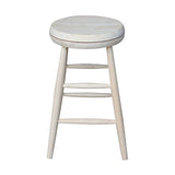 International Concepts Swivel Stool Barstool, 24 inch, Unfinished IC International Concepts
