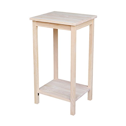 International Concepts Portman Accent Table, Unfinished IC International Concepts
