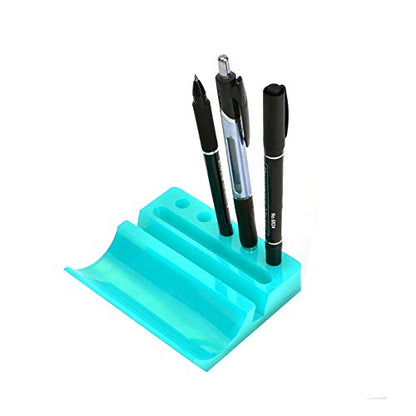 Szecl Pen Holder Molds for Resin Casting Pencil Holder Silicone Mold Epoxy Resin Mold DIY Handmade Craft Office Desk Ornaments