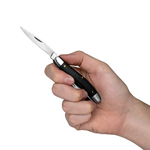 Kershaw Brandywine Folding Pocket Knife, Three Blades with Manual Open, Slipjoint Lock (4382), Steel Kershaw