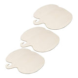 Yardenfun 3pcs Wooden Pumpkin Decoration Unfinished Wooden Pumpkin Cutouts Fall Decorations DIY Wood Pumpkins Wooden Pumpkin Shapes Paint Kits White Yardenfun