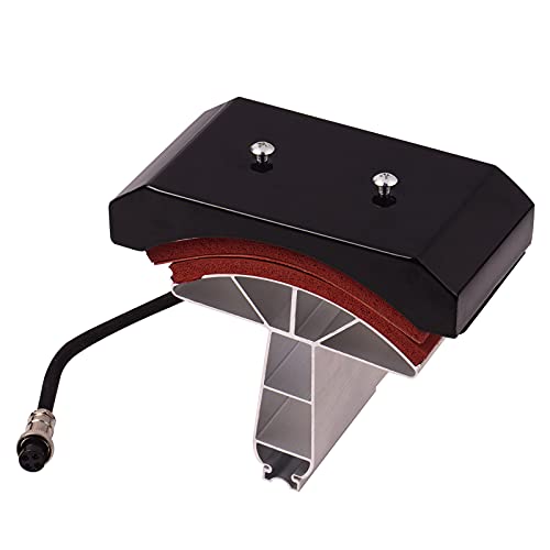 FAJIA Heat Press Hat Attachment, Hat Cap Press Mat Pad Heating Transfer Attachment Silica Gel 5.5x3 Inch 220V for Heat Press Machine Hat Heating FAJIA