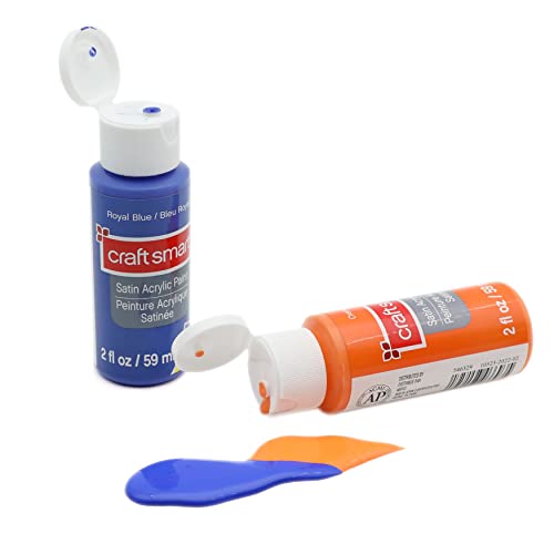 Craft Smart Satin Classic Acrylic Paint Set Craft Smart