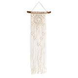 Solid Oak Small Format Macrame Kit-Lacy Squares Make-rame