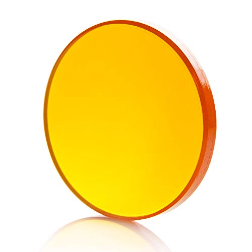 Cloudray CO2 Laser Lens 20mm Laser Mirror CO2 Laser Focal Lens CO2 Focus Lens,PVD ZnSe for CO2 Laser Engraving Cutting Machine,Laser Cutter Cloudray